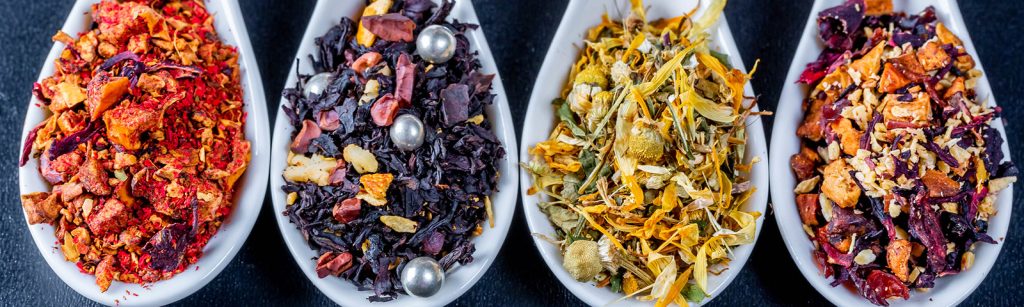 Herbal tea types are varied