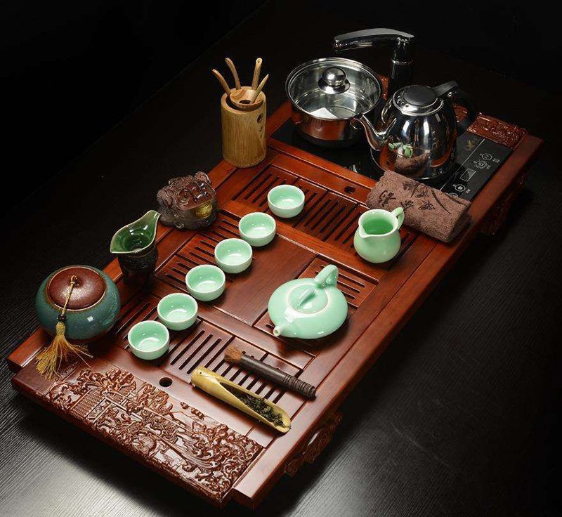 A multi-function tea tray