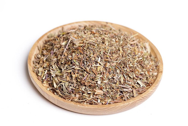 The dried eyebright herb
