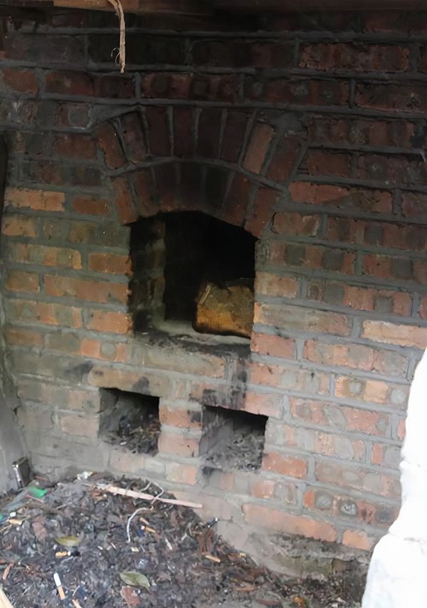 The stove outdoor