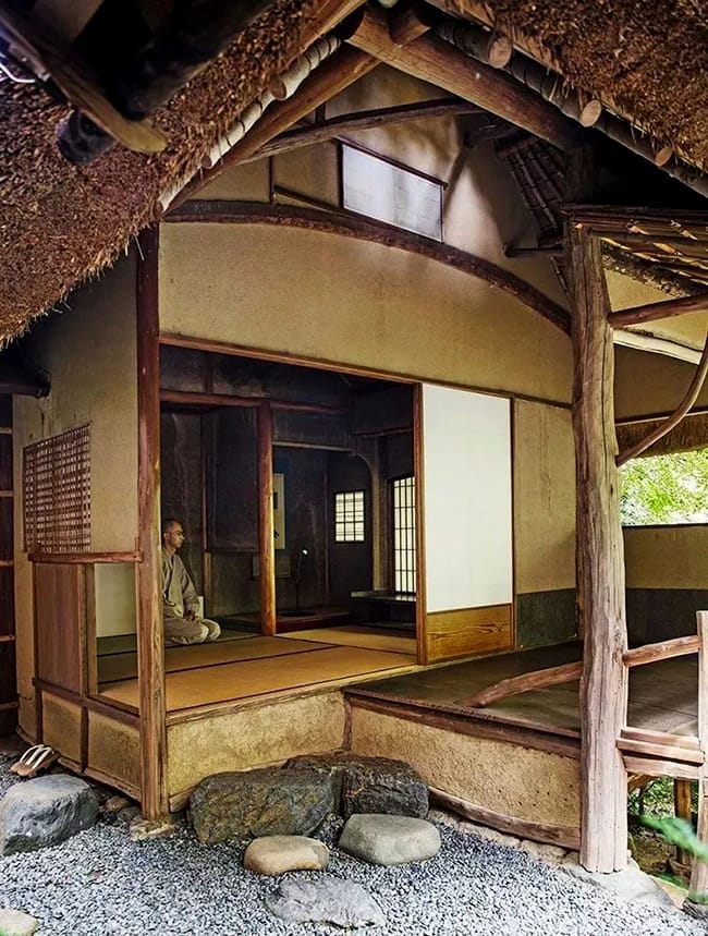 Wabi-Sabi style tea house