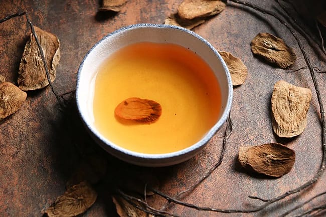 pure burdock root tea tastes not so attractive